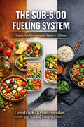 The Sub-5:00 Fueling System: Vegan, Mediterranean & Eastern Editions Subtitle: 20 Weeks. Day by Day. No Decisions.