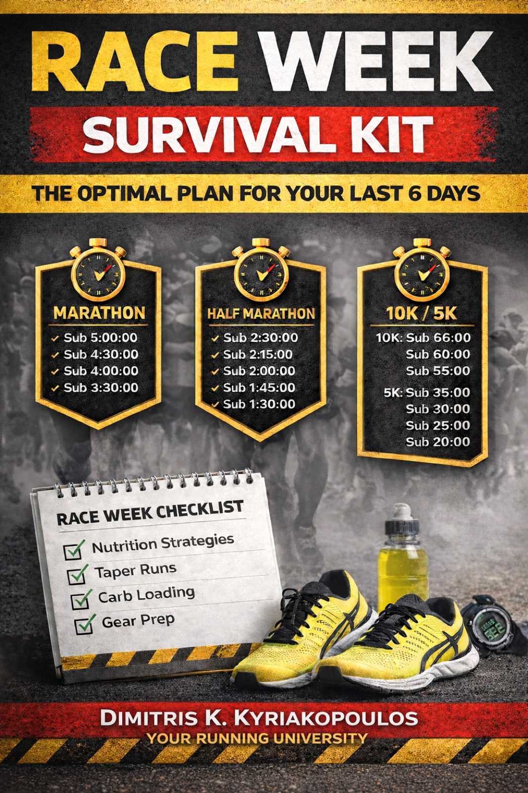 Race Week Survival Guide ISBN:978-618-88246-5-2