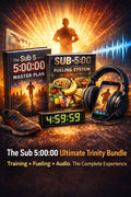 The Sub-5:00 Ultimate Trinity Bundle Subtitle: Training + Fueling + Audio. The Complete Experience.